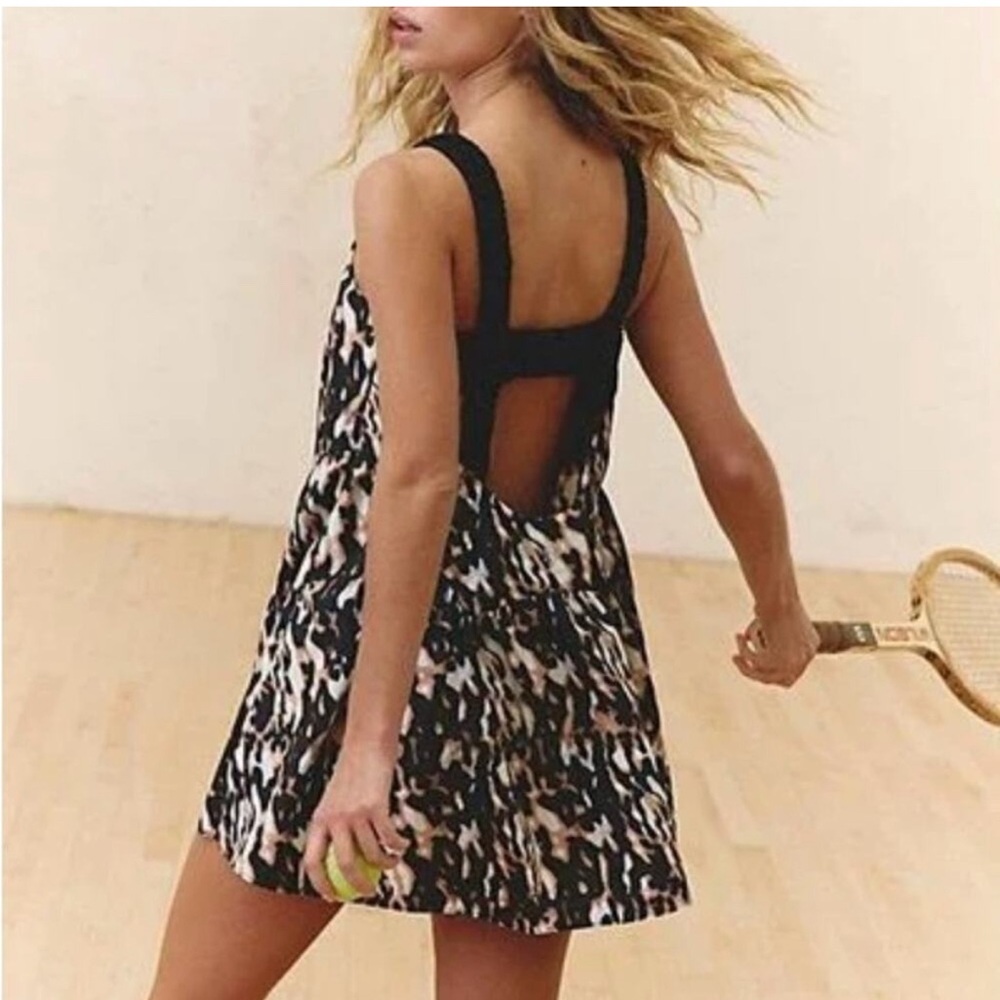 Free People FP Movement One Two Punch Printed Dress Set - NWOT - Picture 4 of 5